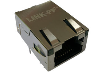 Ultra Low Profile Rj45 Connector L8AL-1X1T-32A Gigabit Magjack Tab-up Shield