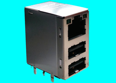 45F-10102DYD2NL 21.69mm RJ45 USB Connector LPJU5402B79NL Single-board-computer