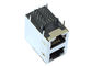 3-1840898-5 Stacked RJ45 2X1 10/100 Base-T Side Entry Mounting LPJG17102A96NL