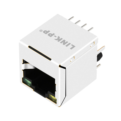 UDE rv8-zz-0026 Compatibele verbinding-pp 10G basis-T Verticale Rj45 Magjack met Geel/Geleid Groen