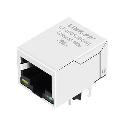 De Isolatie van LPJ0012BDNL 10/100Base-t Ethernet RJ45 Jack One Port 1500Vrms