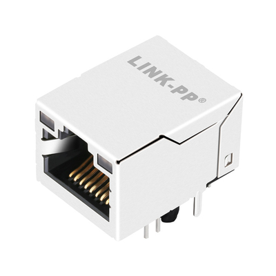 2250034-1 de Hefboom 100base-t Tab Up With Leds van Magnetics RJ45