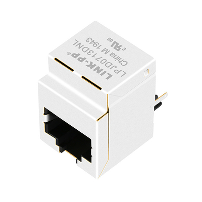 HFJV1-1G01RL 1000 basis-T RJ45 Verticaal Jack Without Leds LPJD0713DNL