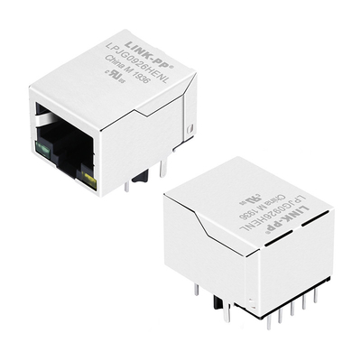 A70-112-331N126 de Schakelaar van Tab Down Ethernet Magnetic RJ45 met POE+ LPJG0926HENL