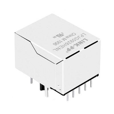1000Base-T Single Port RJ45 Modulaire Jack met POE+ LPJG0926HENL