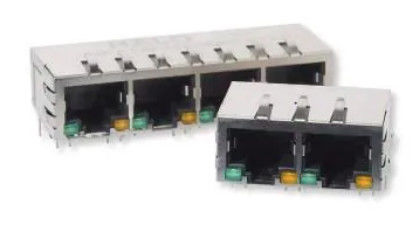 1x4 RJ45-connector HFJ14-1G01ER-L12RL voor Gigabit Ethernet-toepassingen