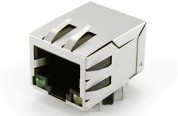 JXD0-0025NL Rechtehoek RJ45-aansluiting met LED 1000 basis-T voor categorie 5e