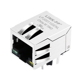LPJ0011GENL RJ45 Modulaire Jack 1 x 10/100 Mbit Ehternet Dwars13f-64gydp2nl