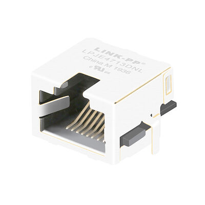 Het modulaire laag-Profiel RJ45 Jack Medio SMT zet Beschermd Lusje omhoog 8.5mm ISO9001 op