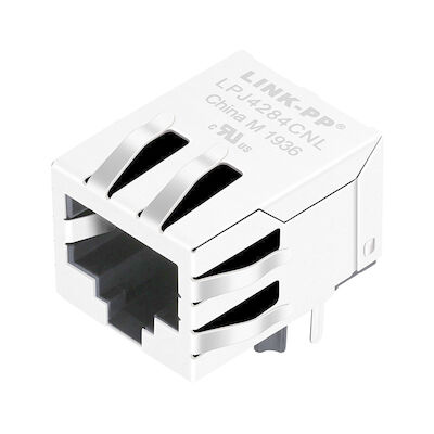 Rjp-003TC1 RJ45 met de hefboom 10/100Mbps LPJ4284CNL van Magnetics POE
