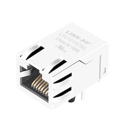 Mjf13t25u-kf06b3-0808-LF 100 van de Havenpcb van basis-T RJ45 de Enige Hefboom LPJ1014CNL