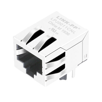 LPJ0011CNL de Enige Haven van RJ45, Vrouwelijke Jack 10/100Mbps Ethernet Dwars13f-64nd2nl