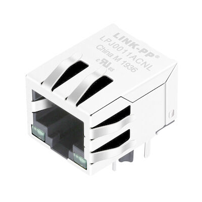 LPJ0011ACNL Ethernet van RJ45 1 x 10/100 LEIDENE van Mbit Indicatoren 8p8c