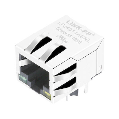 LPJ4011ABNL dwarsmic24013-5104t-lf3 10/100Mbps Rj45 met leiden 74990112121