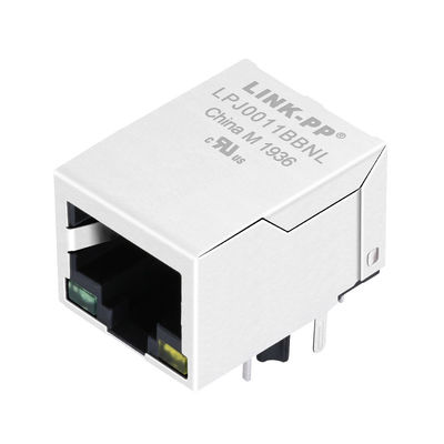 Geïntegreerde 10/100 basis T Ethernet Lan RJ 45 Connector JKM-0009NL LPJ0011BBNL