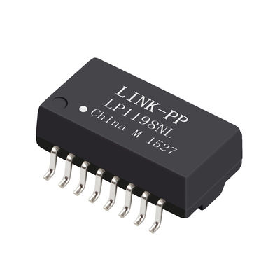 Lan van PCB RJ45 Transformator, de Transformatormodule XFATM9B1 van 16Pins Magnetics