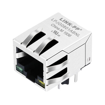 KLA1T109-43 de Magnetische RJ45 Hefboom van LF, Gelijke ATMEGA88PV-10MUR voor Gigabit-Schakelaar