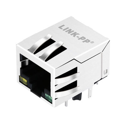 De Kabelrj45 Schakelaar van LPJ0112GDNL UTP-5, POE Rj45 13F-6XGYDNW2NL IEEE802.3af