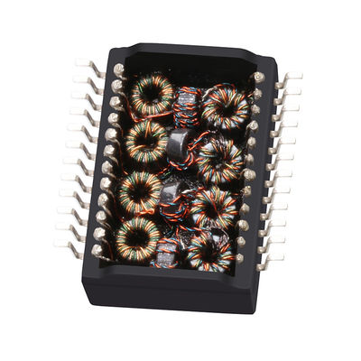24HSS1041A-2 de Transformator 1CT van HF Gigabit Ethernet: 1CT SMD 1500Vrms LP5007NL