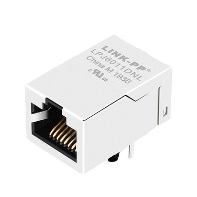 JXR1-0005NLT Lan Port RJ45 Modulaire Jack 100 basis-T 8p8c Tab Up Without Led Shielded