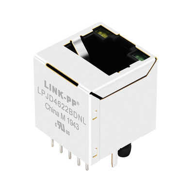 JXD2-9015NL 10/100 Y/G Geleide Verticaal basis-T zet de Schakelaar van MagJack op RJ45