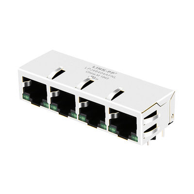 groene LEIDENE van 4x10/100Mbps PulseJack JX80-0022NL/van LPJ46404AFNL Rj45 Schakelaars