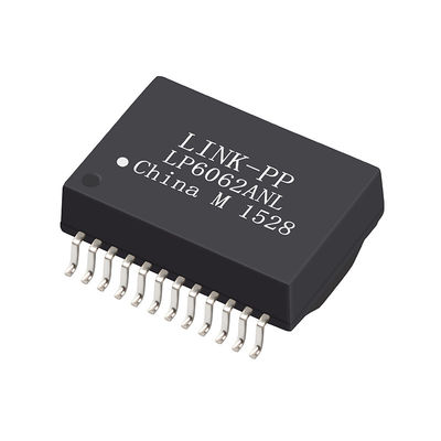 VP6014RZ de Open Kopbal van HF Gigabit POE+ Lan Ethernet Magnetic Transformers 1CT SMD 1500Vrms