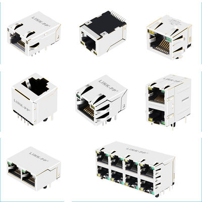 RJ45 Modulair Jack With/zonder Magnetisch niets POE/POE/POE+