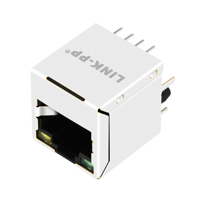 1000 de Haven Verticale Magnetische RJ45 Jack Connctor v8br-1ax1-GH van basis-T 1X1