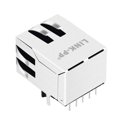 1x1 haven Tab Down 10/100 basis-T Magnetische RJ45 Jack Without Led JXR0-0001NLT