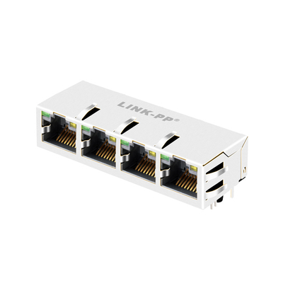 100/1000 Schakelaar van de Havenethernet Rj45 van basis-T JX1N-0033NL Tab Up 1x4 met Groen/Geleid Geel