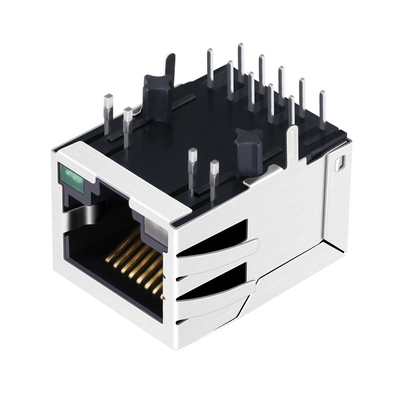 Jth-0020NL 1 Haven RJ45 Magnetische Jack 10G basis-T Tab Down