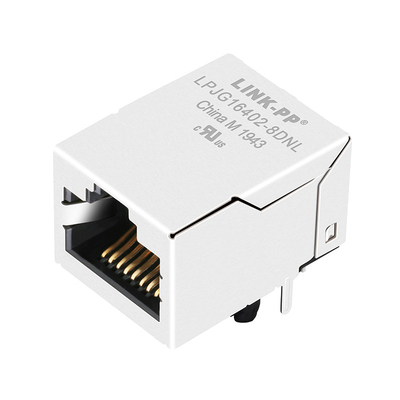 Rt9-HK-0002 1x1 Haven Geïntegreerde Magnetics RJ45 Jack 1000 basis-T Tab Up Without Led