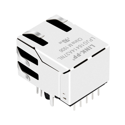 93637-8617 de enige Haven Beschermde Vrouwelijke Schakelaar van Rj45 met Geleid Tab Up 1000 basis-T