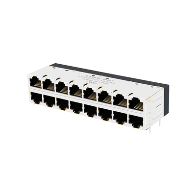 JT5-2853NL zijingang Magnetische RJ45 Jack Lead Free 2x8 met Geïntegreerde Magnetics