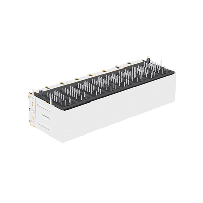 PCB van de de Vrouwelijke Schakelaars2x8 Haven FR4 van JT5-2810NL 10G basis-T RJ45