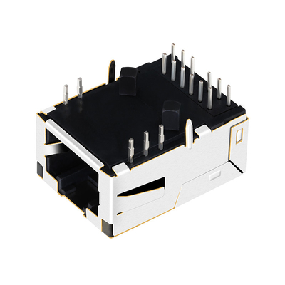 LPJK7036-1A98NL 1000 van het de Haven Laag Profiel RJ45 van basis-T 1x1 de Schakelaarlusje OMHOOG met Leds