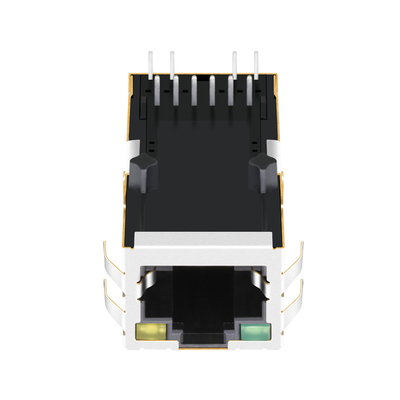 0826-1ax1-47-F 10/100 basis-T Enige Havenrj45 Magjack Geïntegreerde Schakelaar