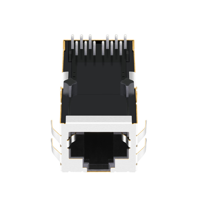 HFJT1-5GH4PRL 1A 5G basis-t Één geleid het Lusje OMHOOG GEEN van de Havenrj45 Magnetische Schakelaar 4PPoE