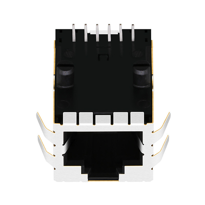 08b1-1x1t-06-F 100 de Haven RJ45 Magnetisch Jack Tab Up Without Led LPJ2011CNL van basis-T 1x1